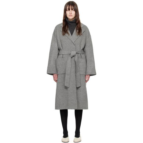 Dunst Handmade Cashmere Robe Coat - Picture 1 of 8